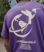 ULTRAVIOLET HUMMINGWORLD T-SHIRT